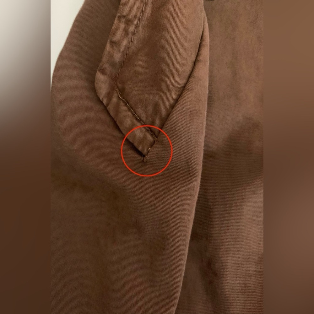 Nili Lotan Brown Double-Breasted Trench Coat - Picture 5 of 14
